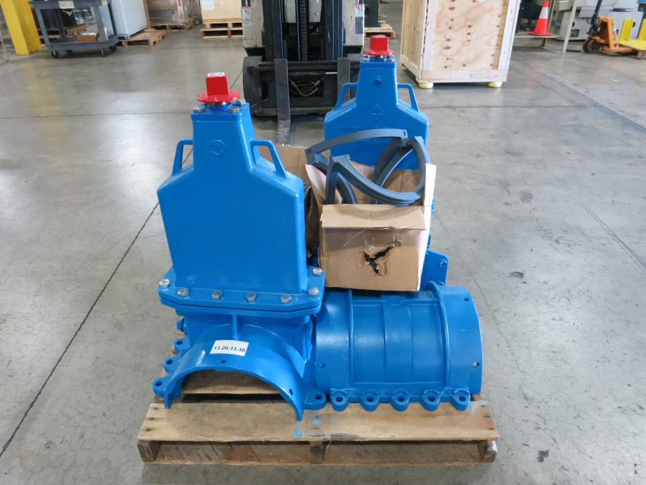 LOT OF 2 CLOCK SPRING ADVANCED VALVE TECHNOLOGIES AVT EZ VALVE EZV 12IN - VALVES