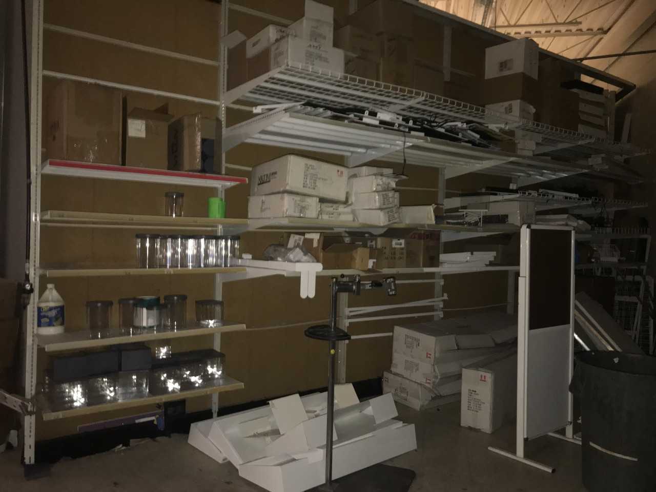 CONTENTS OF STORAGE ROOM - MISCELLANEOUS