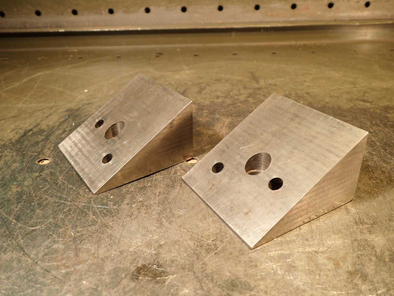 2 Pc Set 30/60/90 Degree Precision Ground Right Angle Blocks 2-7/8" nominal - ELECTRIC POWER TOOLS