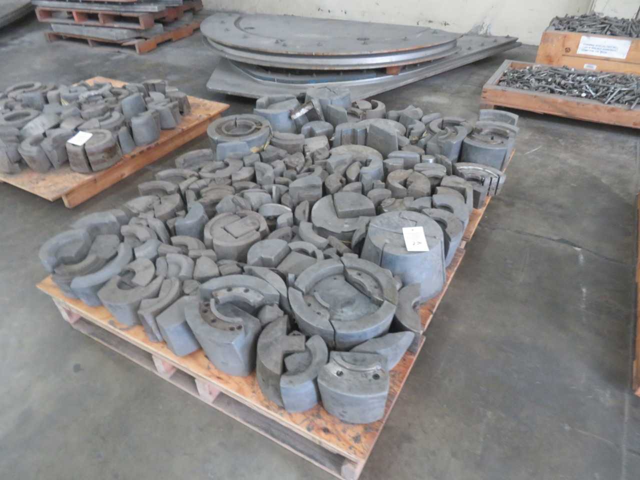 Pallet of stretch press jaw inserts - MISCELLANEOUS