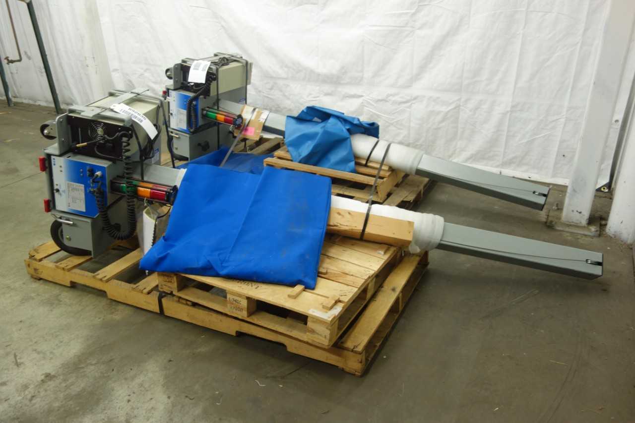 LOT OF 2 EATON RPR-2 PLUS REMOTE POWER BREAKER RACKING SYSTEM - CIRCUIT BREAKERS