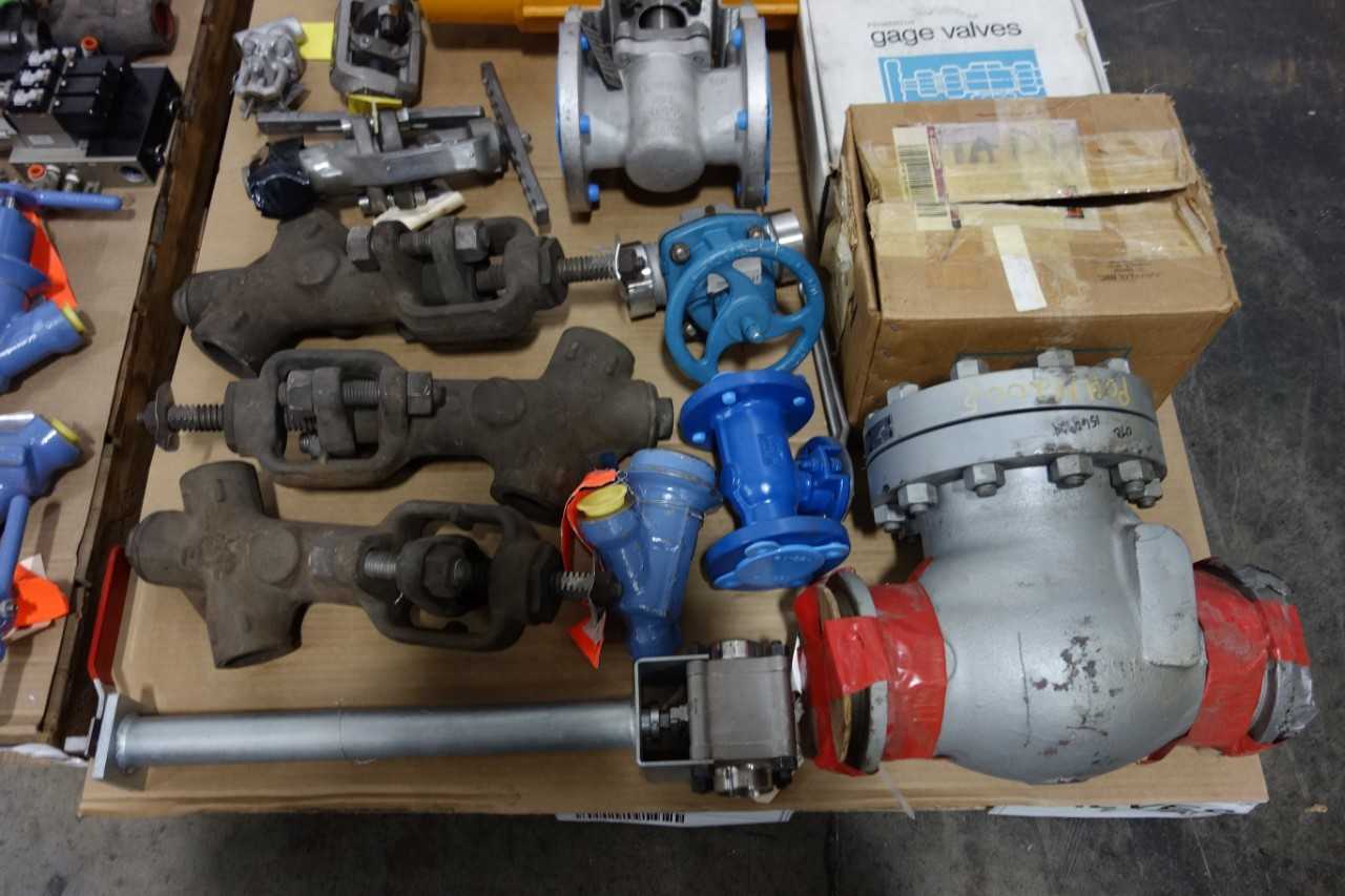 2 PALLETS OF ASSORTED VALVES - VALVES