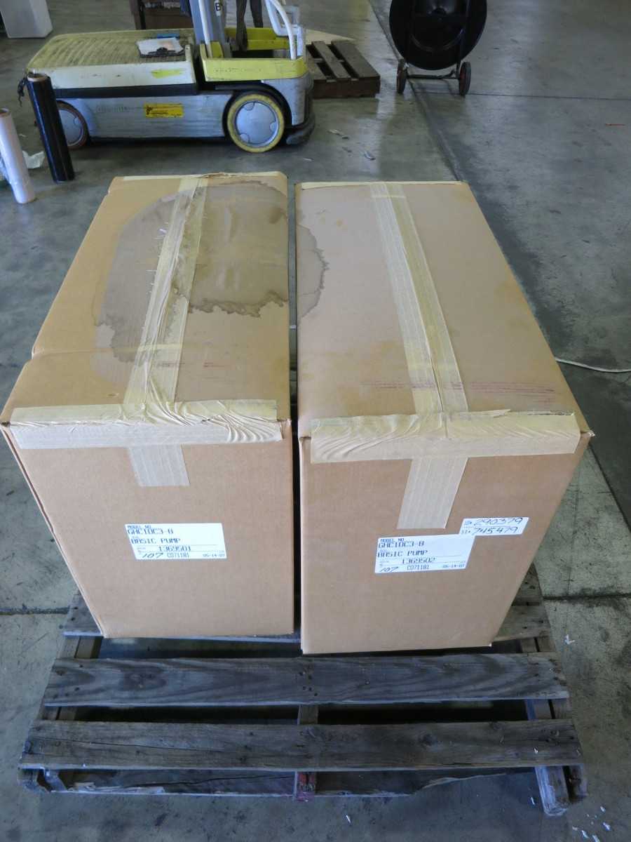 LOT OF 2 GORMAN-RUPP GHC1DC3-B POSITIVE DISPLACEMENT PUMP 1IN NPT - PUMPS