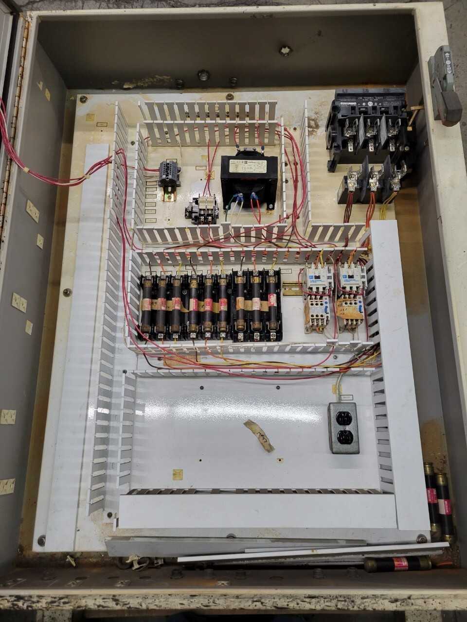 Custom Panel - Contactor, Transformer, Fuses - Includes 2 x AN16GN0 - CONTROL TRANSFORMERS
