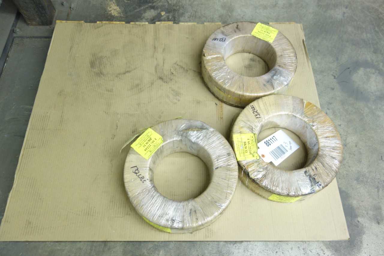 LOT OF 3 FAG 22244 BKW33 TAPERED BORE BEARINGS - BEARINGS