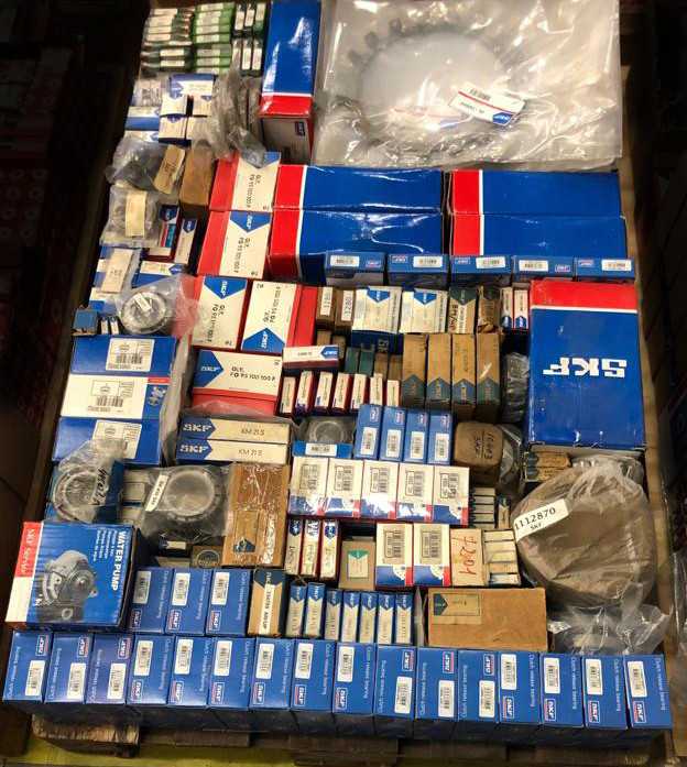 1 pallet of assorted bearings - BEARINGS