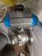 Lot of 2 - 1/2" SVF B41C BALL VALVE, STAINLESS STEEL BODY, BALL, & STEM PNEUMATIC VALVE - CONTROL VALVE