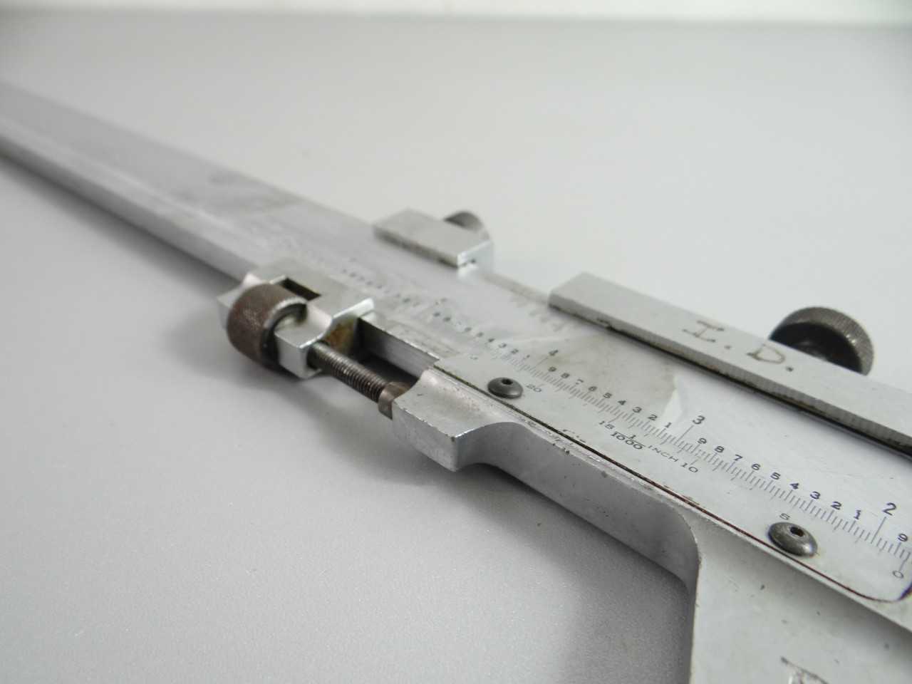 SCHERR TUMICO 24 INCH VERNIER CALIPERS 375 24 USA - ELECTRIC POWER TOOLS