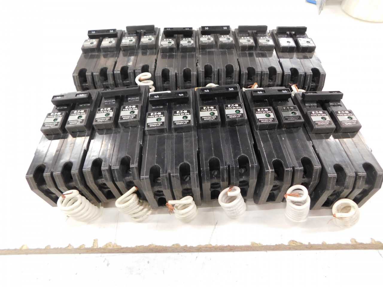 Lot of Quantity 12x BR230SUR MCB/Residential Circuit Breaker - CIRCUIT BREAKERS