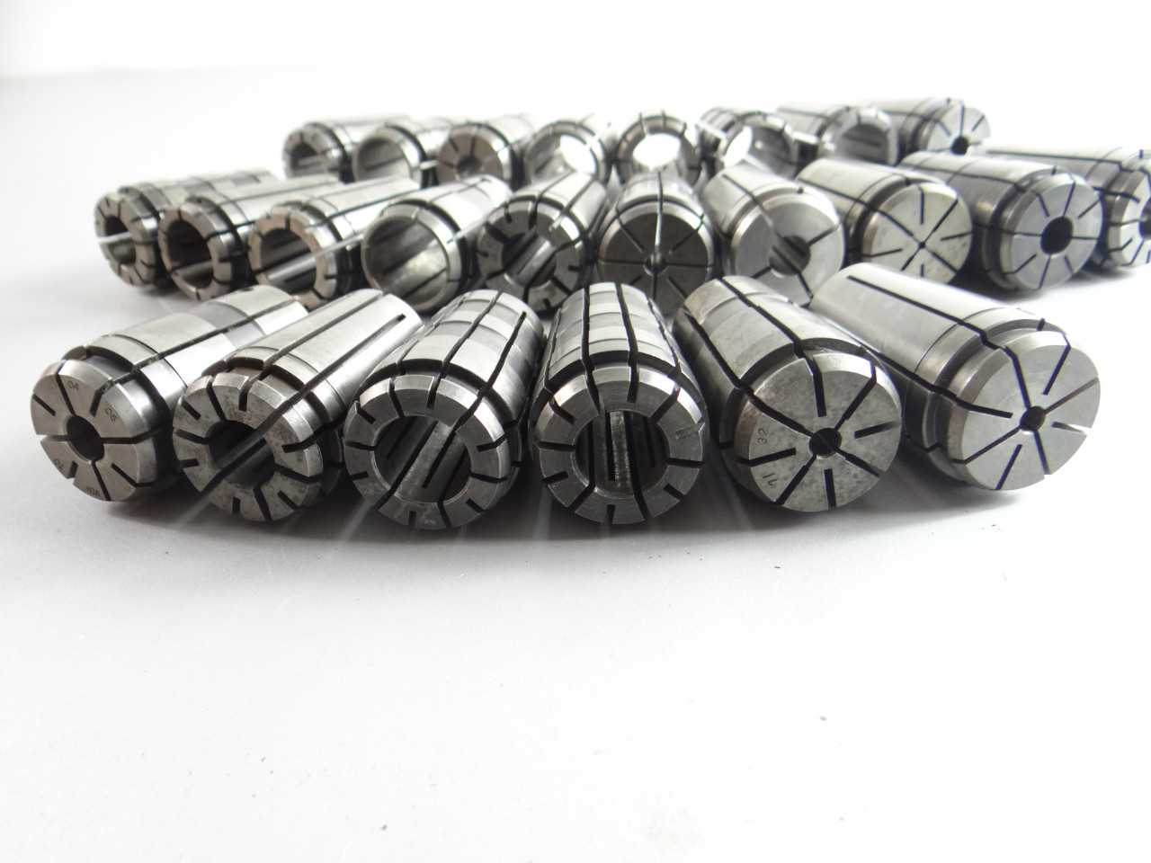 Lot of 24 TG100 Collets Erickson Valenite - MACHINING ACCESSORIES & TOOLING