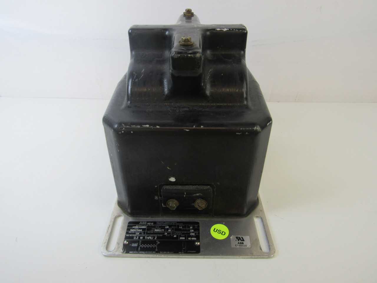 Quantity of 1x VIZ-11-7525A71G10 Transformers - CONTROL TRANSFORMERS