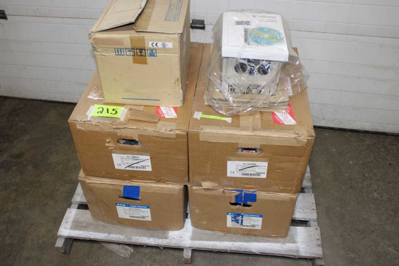 Lot of Yaskawa Frequency Drive, Eaton Soft Start - MOTOR DRIVES