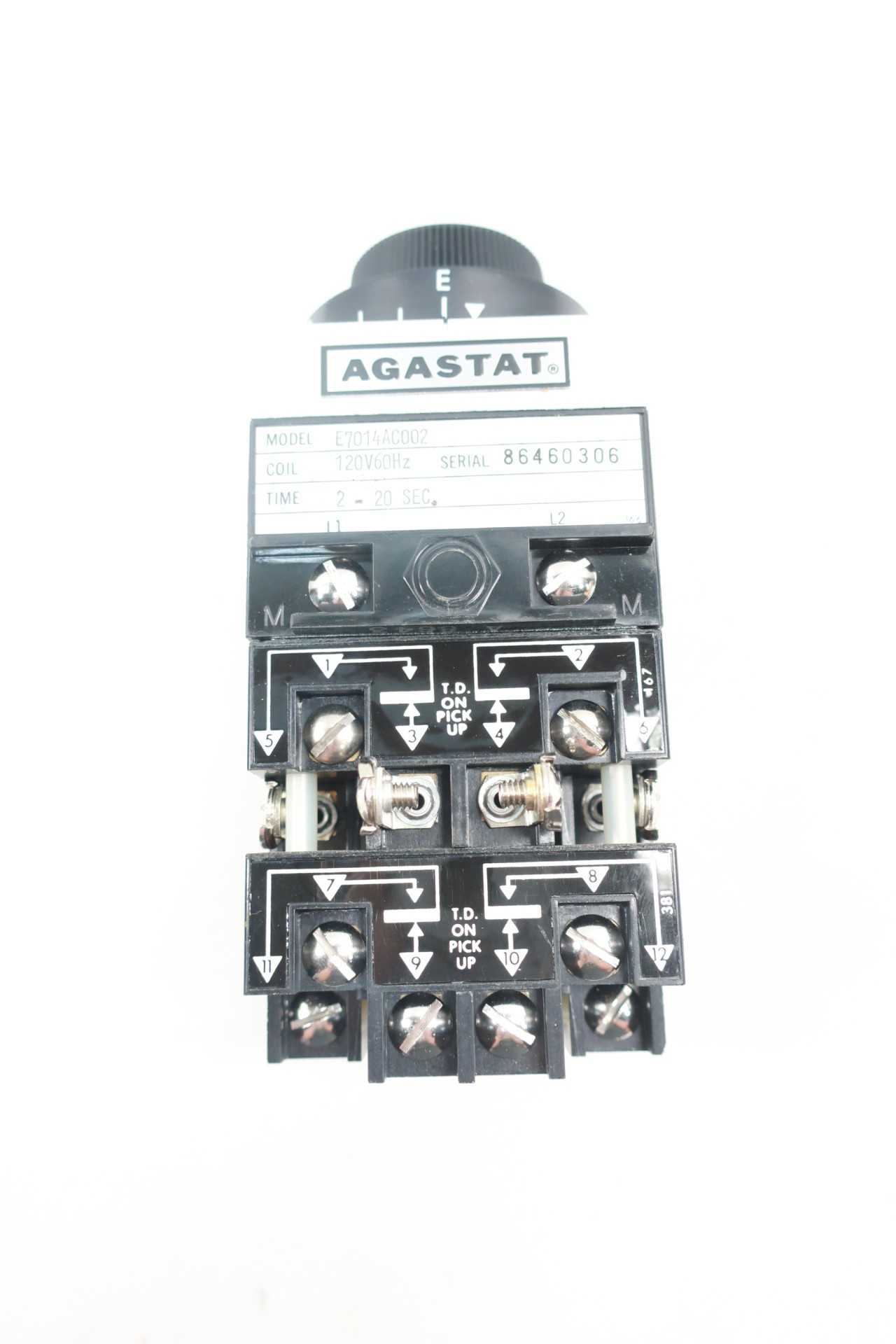 LOT OF ASSORTED AGASTAT TIME DELAY RELAYS - ELECTRICAL COMPONENTS