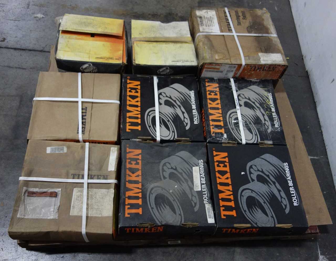 LOT OF ASSORTED TIMKEN BEARINGS - BEARINGS