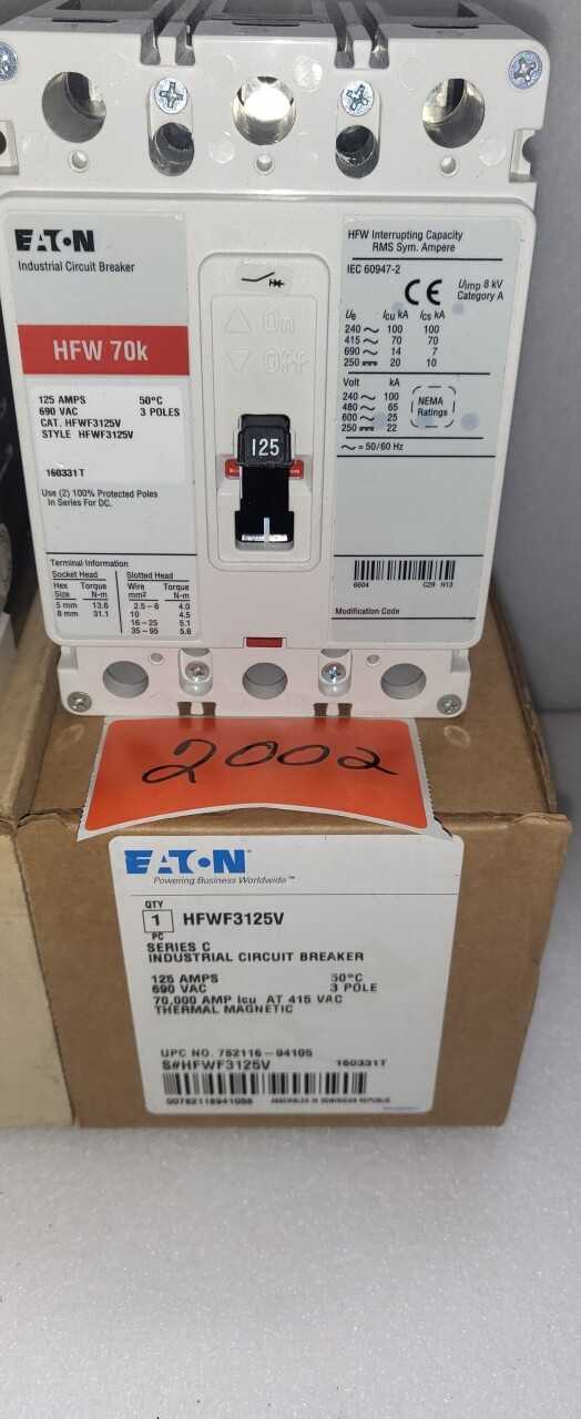 NEW SURPLUS BREAKERS - CIRCUIT BREAKERS