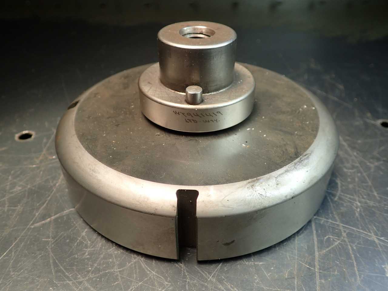 Wilson 1-1/2" x 15/32" Pie Wedge Turret Press Punch & Die Set, 5" OD Base - MACHINING ACCESSORIES & TOOLING