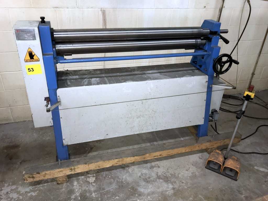 Knuth Plate Bending Rolls - MACHINING EQUIPMENT