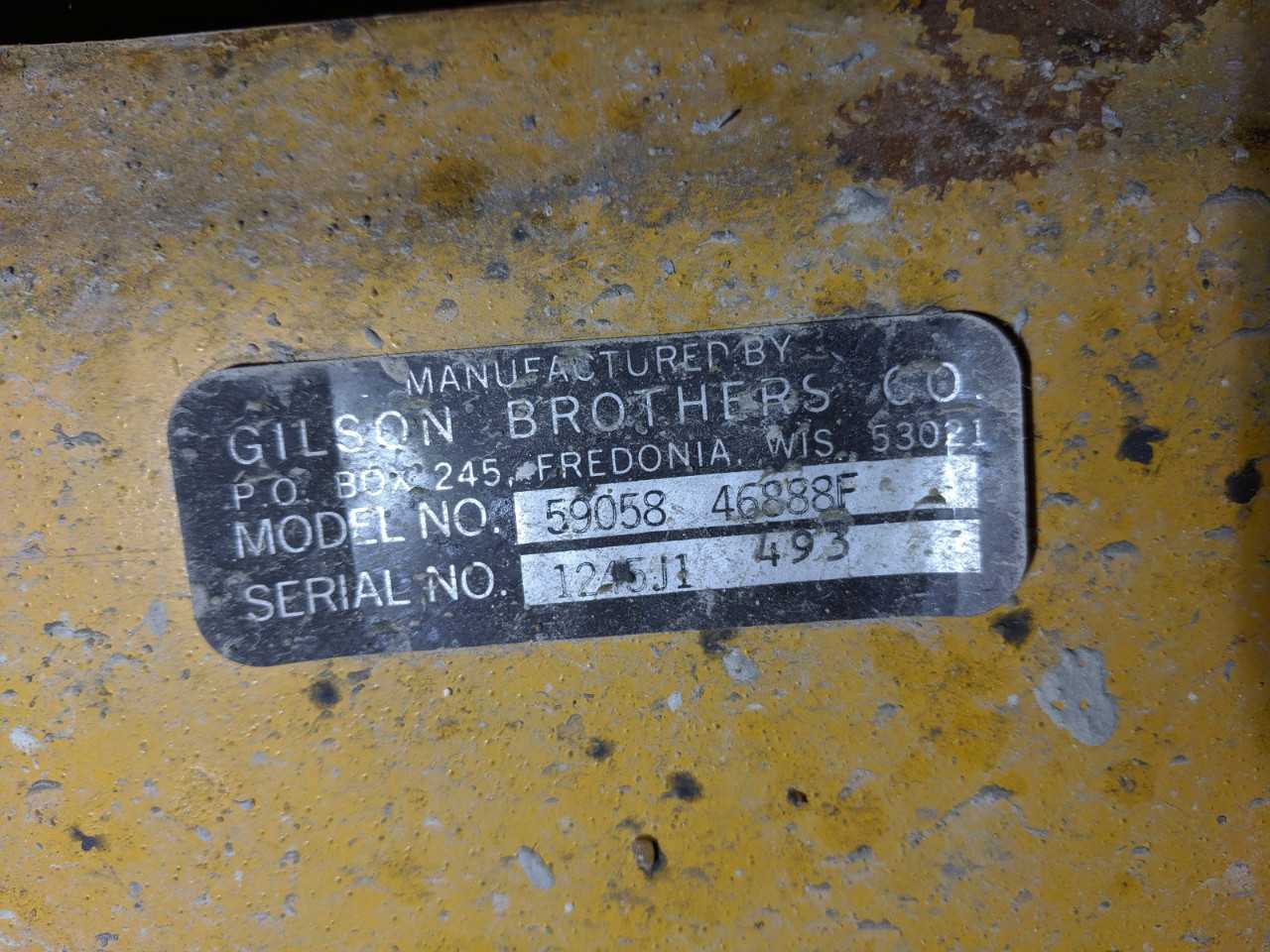 GILSON 59058 CEMENT MIXER 220/440V - GRINDING MACHINES