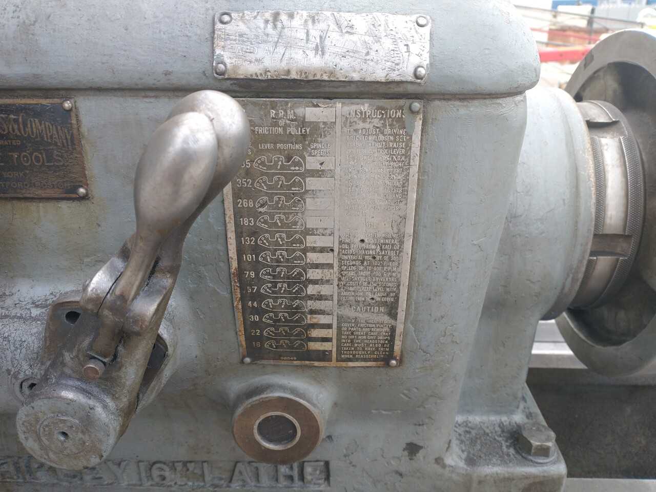 Lodge & Shipley 16" lathe - CNC LATHES