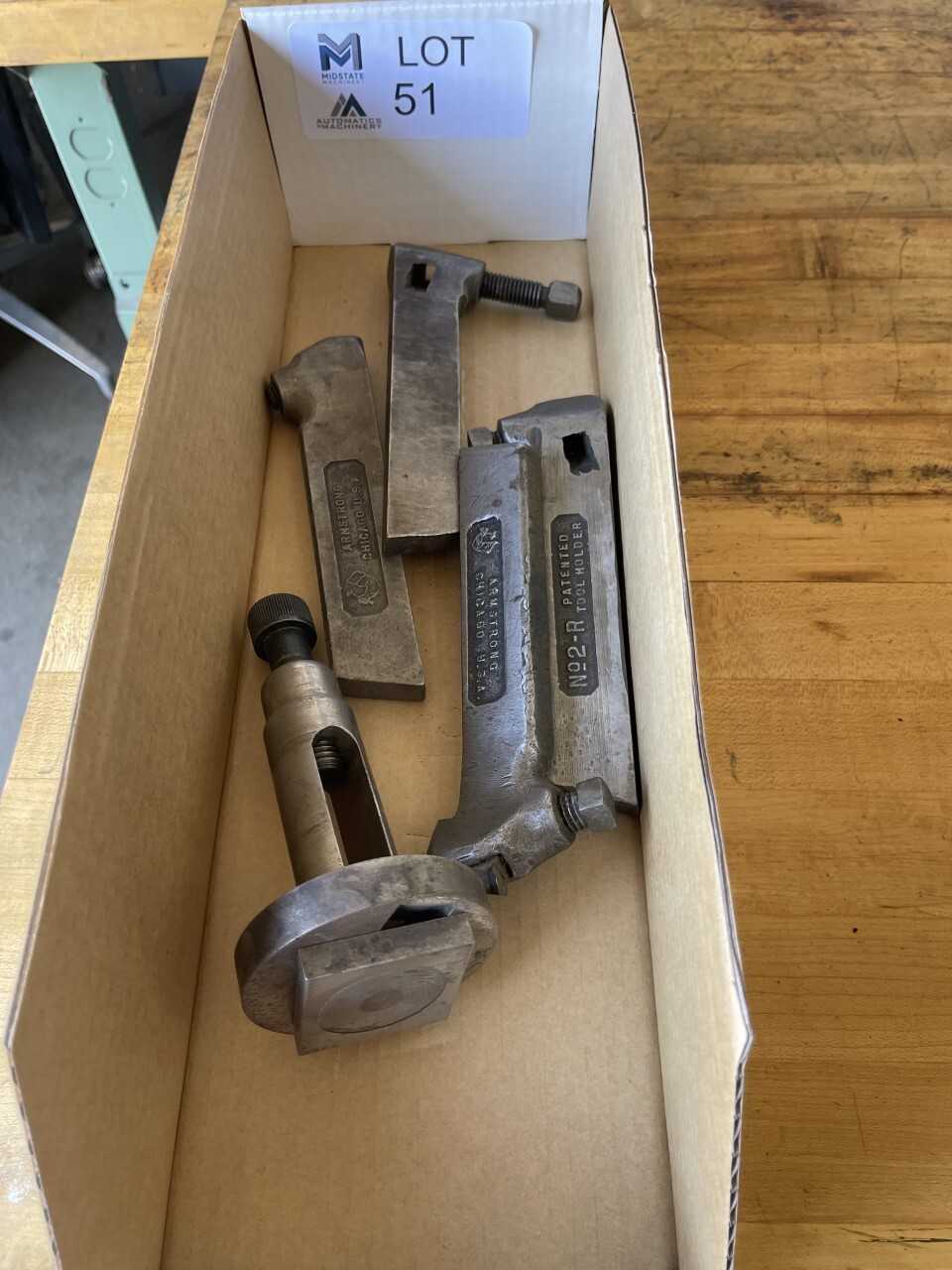 Quick Change tool post with tooling. This is vintage Aloris - MACHINING ACCESSORIES & TOOLING