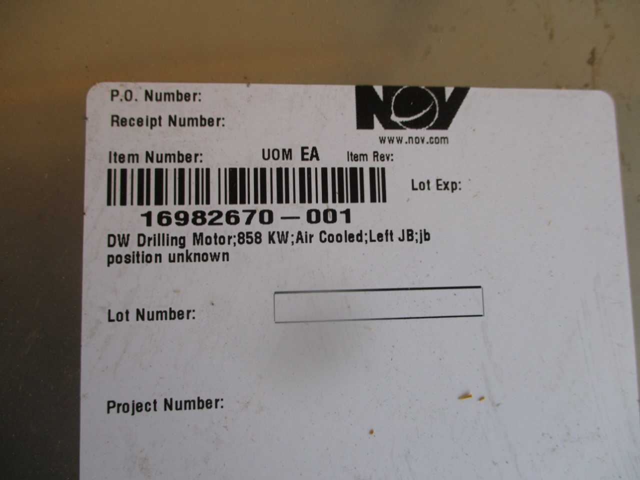 General Electric 5GEB22A5 AC Electric Motor - Left Hand JB ( UNUSED) QTY 1 - ELECTRIC MOTORS