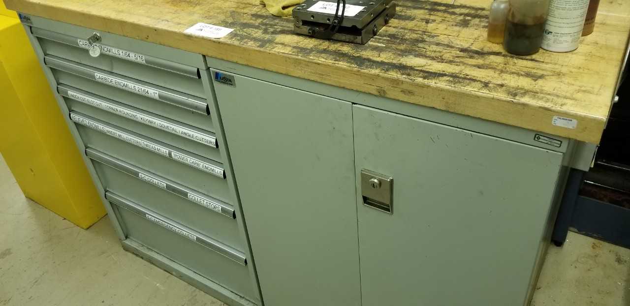 Lista Complete Butcher Block Work Bench No Contents - PLANT & FACILITY