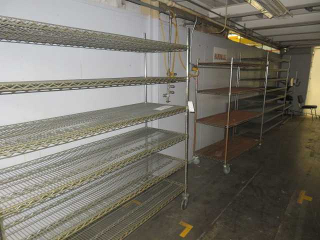 Racks on Wheels (4) Lot - MISCELLANEOUS