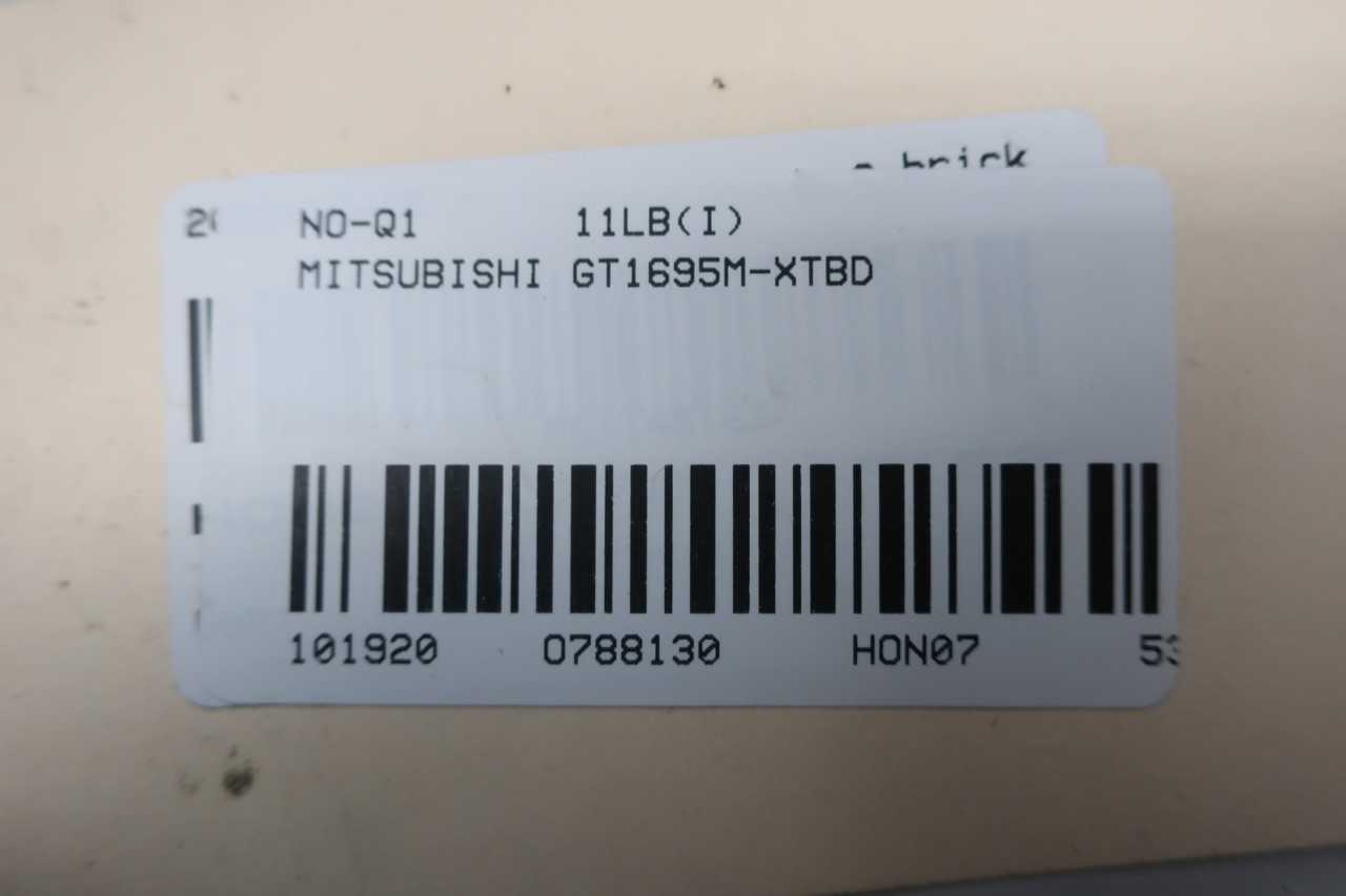 MITSUBISHIGT1695M-XTBDOPERATOR INTERFACE - AUTOMATION & CONTROLS