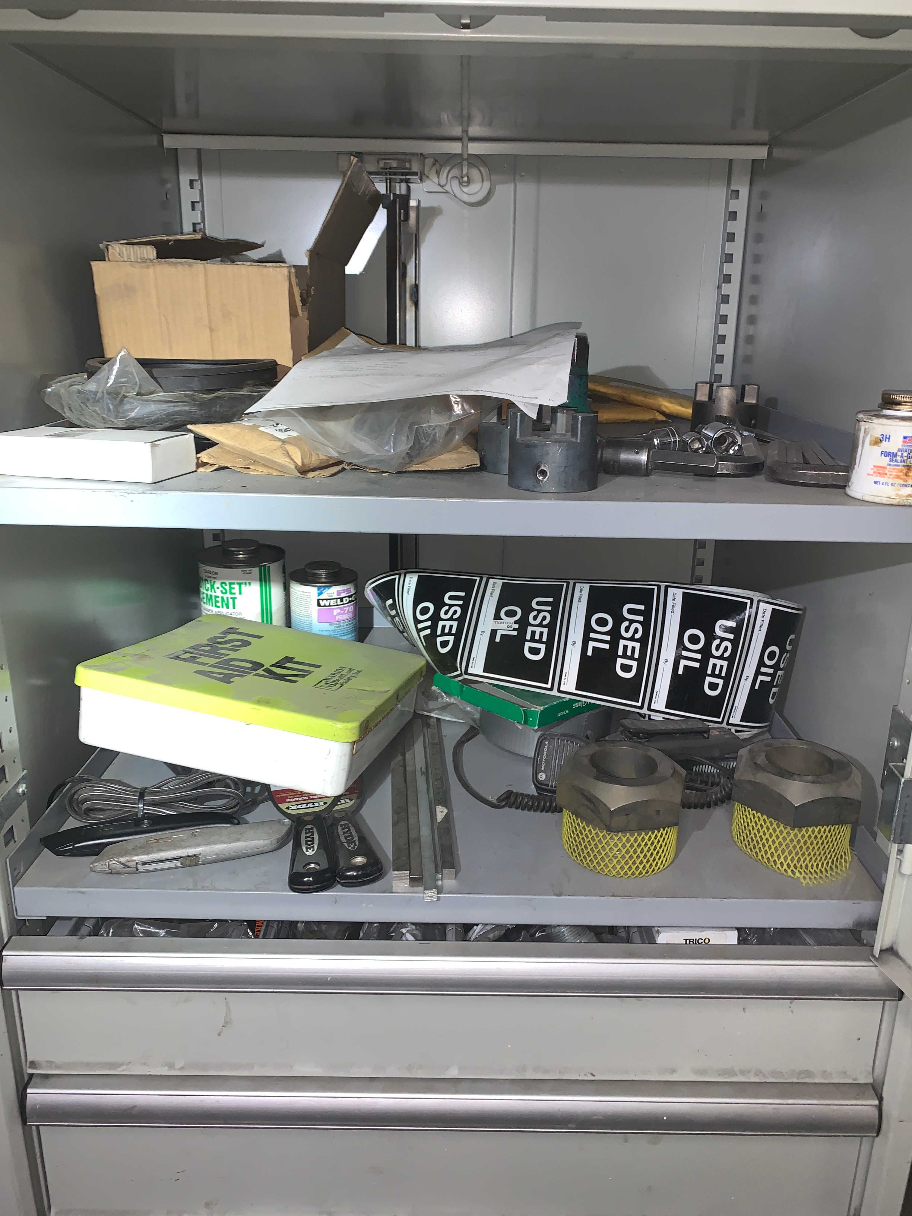 CABINET WITH CONTENTS - POWER TRANSMISSION