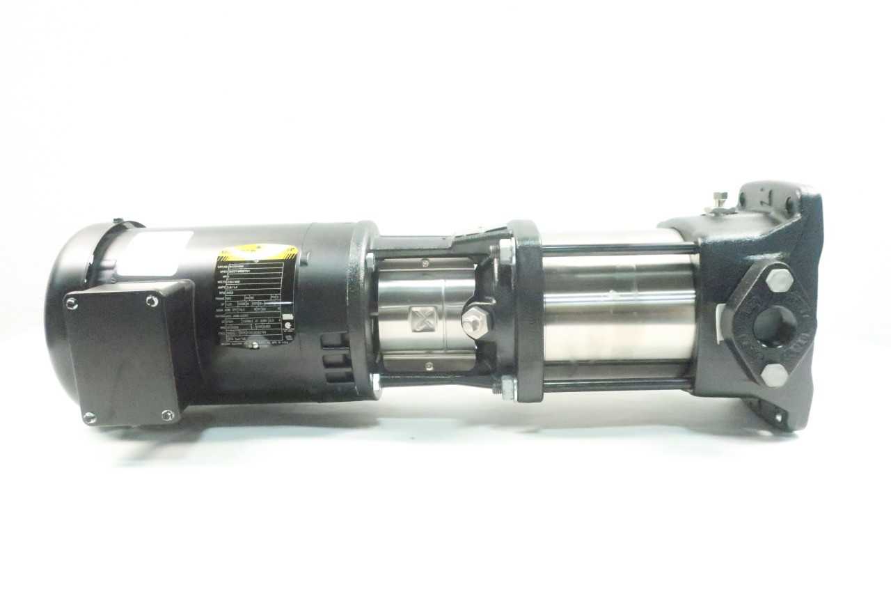 GRUNDFOS CR1-9A-B-A-E-HQQE 9.7GPM 1HP 230/460V-AC CENTRIFUGAL PUMP - CENTRIFUGAL PUMP GRUNDFOS CR1-9A-B-A-E-HQQE 9.7GPM 1HP 230/460V-AC CENTRIFUGAL PUMP - CENTRIFUGAL PUMP