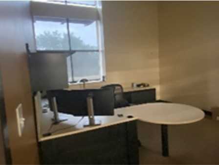 (1) Large Desk (12' x 9.5' w/ top shelves) - PLANT & FACILITY