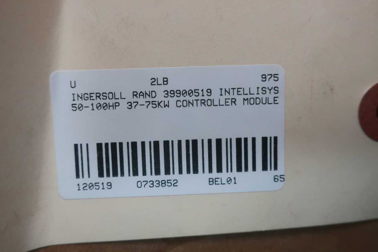 INGERSOLL RAND 39900519 INTELLISYS 50-100HP 37-75KW CONTROLLER MODULE - AUTOMATION & CONTROLS