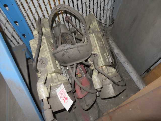Cannot really see well, as behind racks, some type of magnetic drill (2) - MISCELLANEOUS