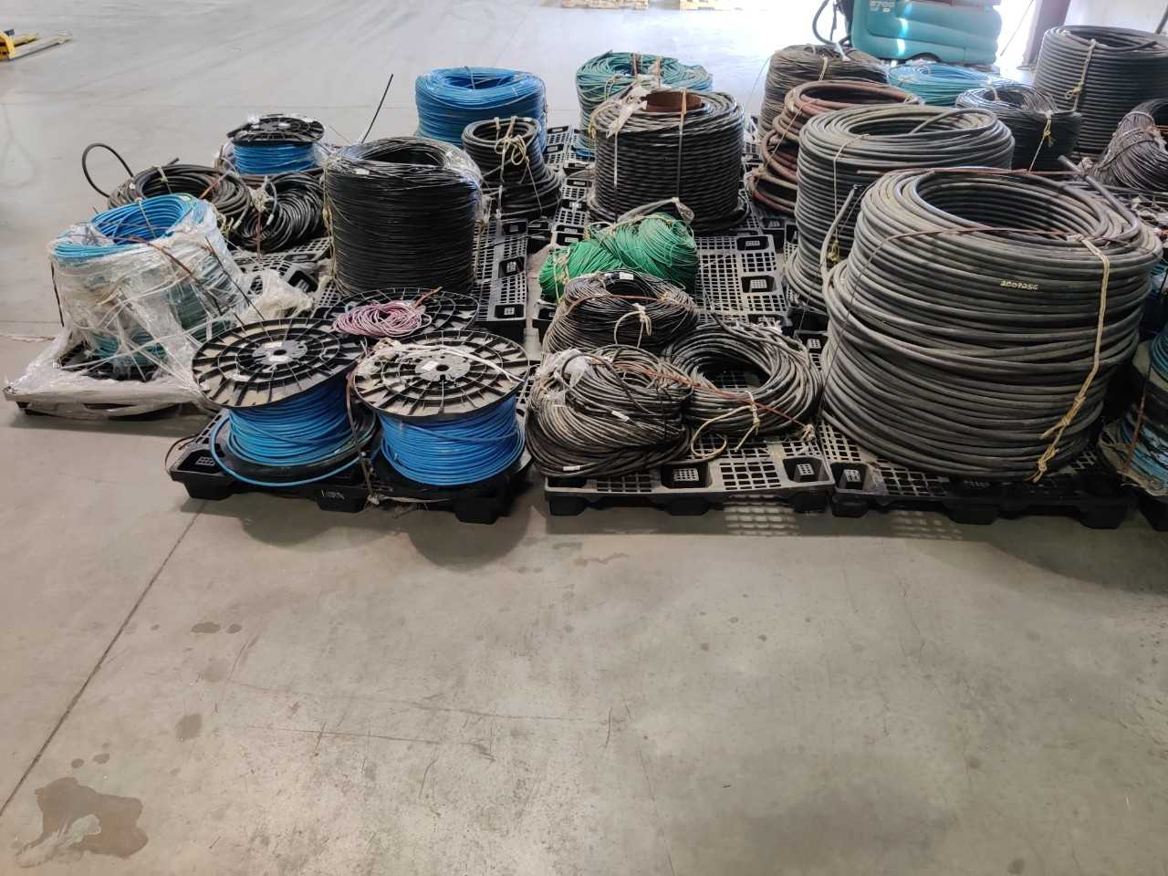 21 PALLETS OF MISCELLANEOUS WIRE - ELECTRICAL COMPONENTS