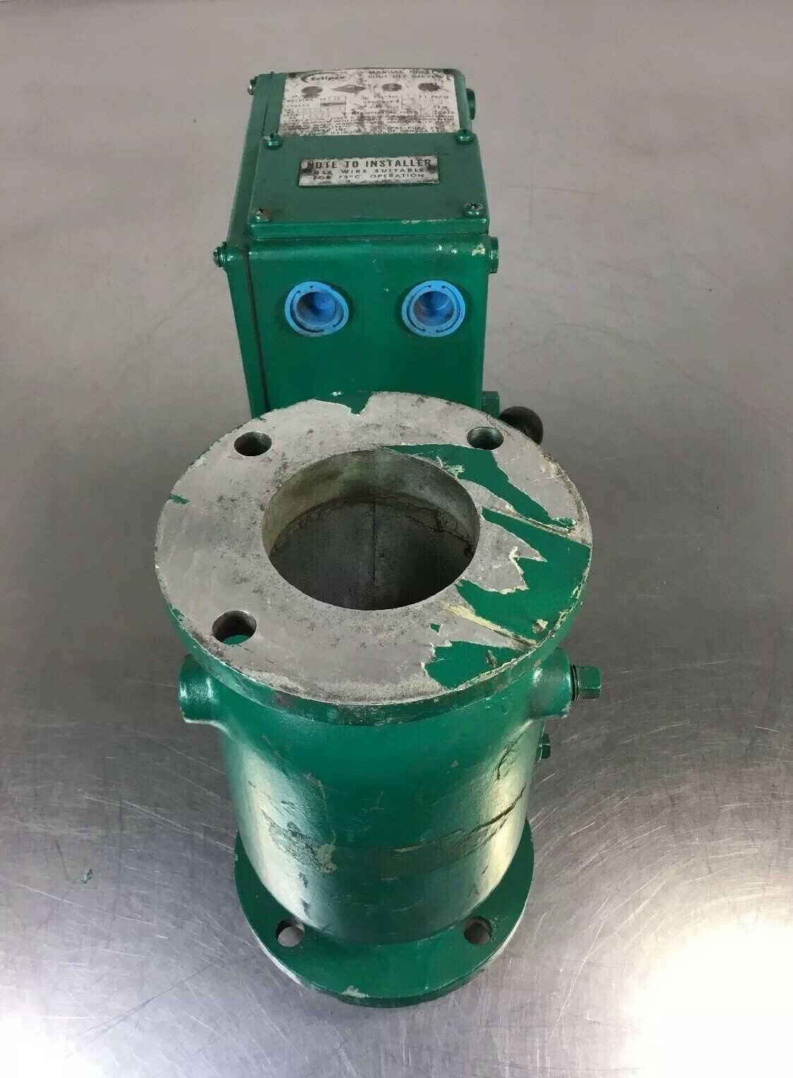 ECLIPSE 210LT-3 Manual Reset Shut Off Valve 2 1/2” Pipe 120V 30 Max PSIG - Used - Bench Tested - VALVES