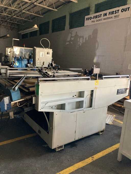 Sakurai Cylinder Screen Printer - PACKAGING