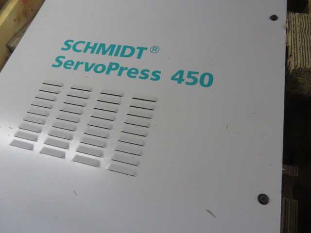 Schmidt Servo Press 450, new - MISCELLANEOUS