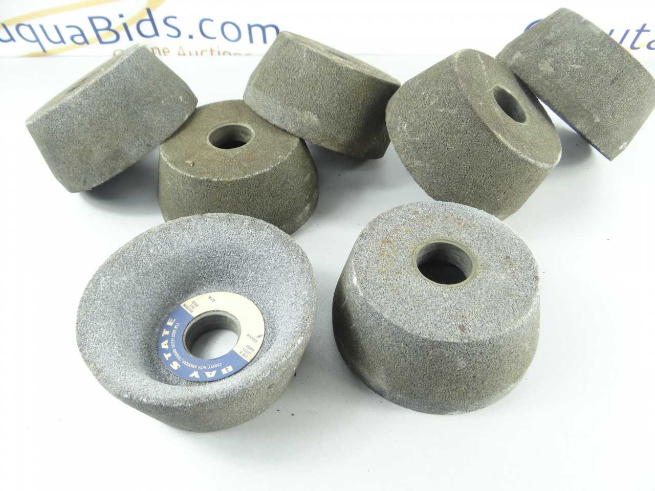 Lot of 7 New BayState Abrasive Cup Grinding Wheels - GRINDING WHEELS
