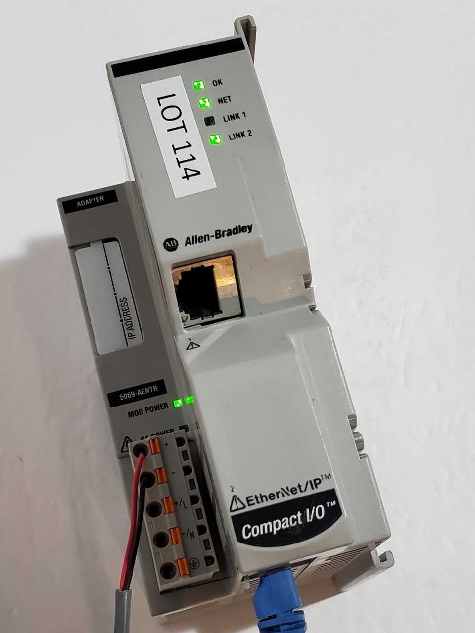 Allen Bradley Compact 5000 5069-AENTR - AUTOMATION & CONTROLS
