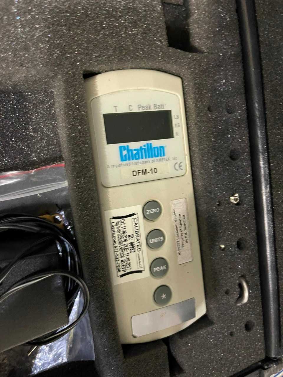 Chatillon DFM-10 Digital Force Gage - ELECTRIC POWER TOOLS