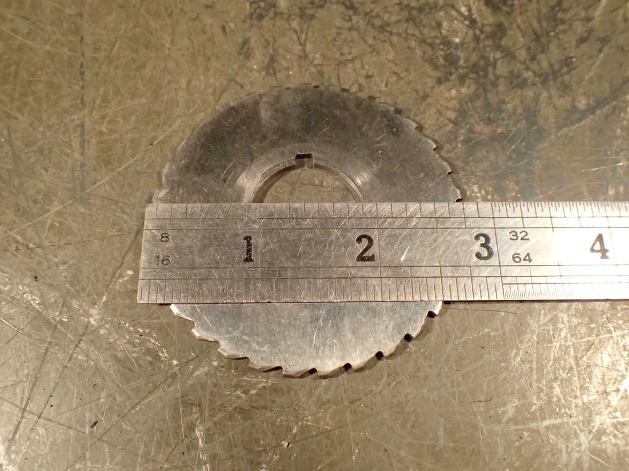 5/64" Circle x 2-3/4" OD x 1" Arbor Hole, Horizontal Mill Convex Milling Cutter - END MILLS