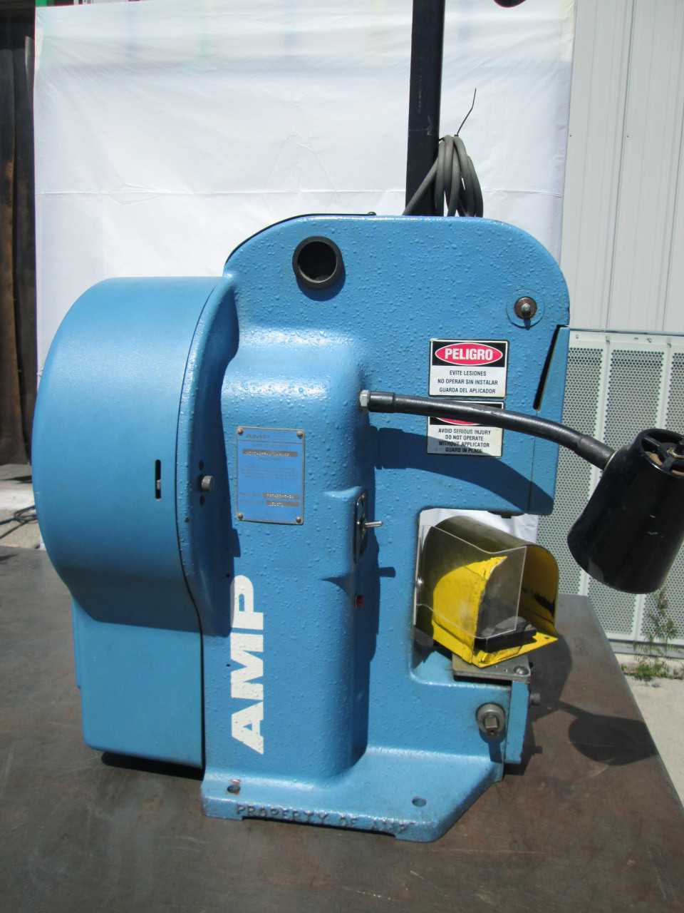 AMP Amp-O-Lectric K Press  Wire Terminating Crimper Machine - PROCESS EQUIPMENT