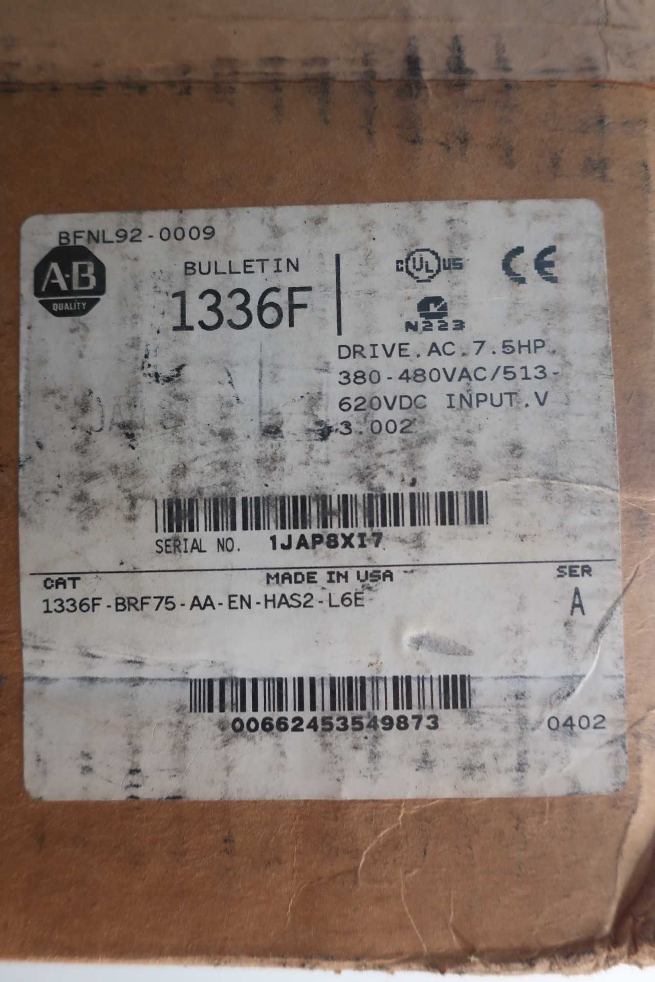 NEW ALLEN BRADLEY 1336F-BRF75-AA-EN-HAS2-L6E 1336 PLUS II MOTOR DRIVE - MOTOR DRIVES
