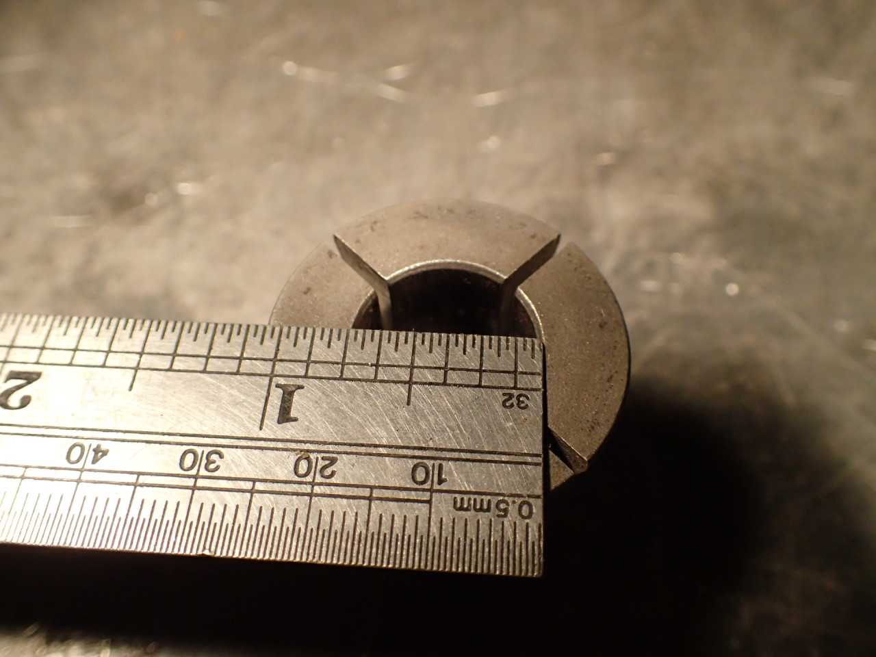 Ziegler 3LX-687C Square Drive Tap Collet 1/2" Pipe FL Tool 3-TC-687 TA3-687C LX3 - HOLEMAKING TOOLS
