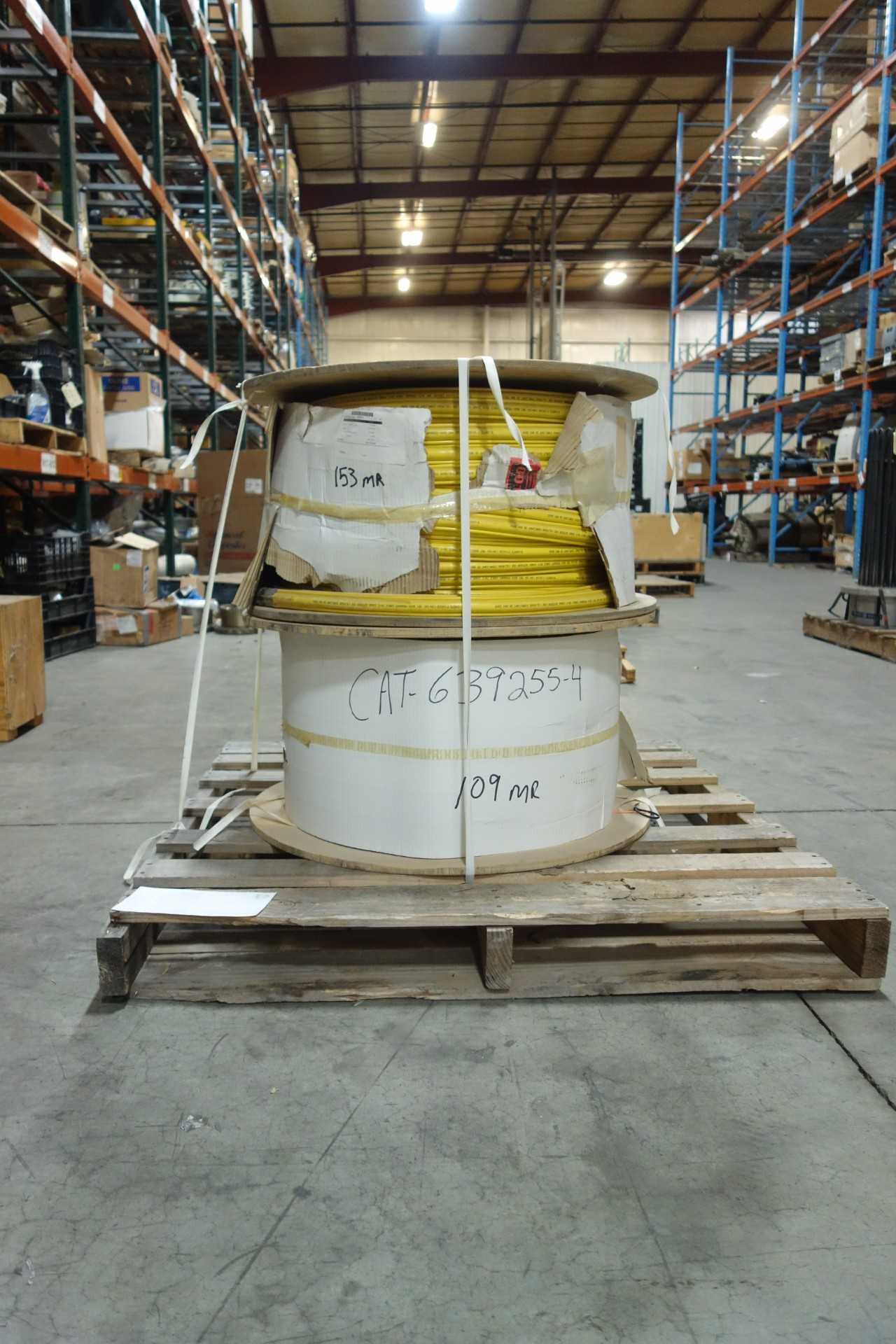 2 SPOOLS OF 600V CRANE PENDANT OUTDOOR USE ELECTRICAL CABLE - ELECTRICAL COMPONENTS