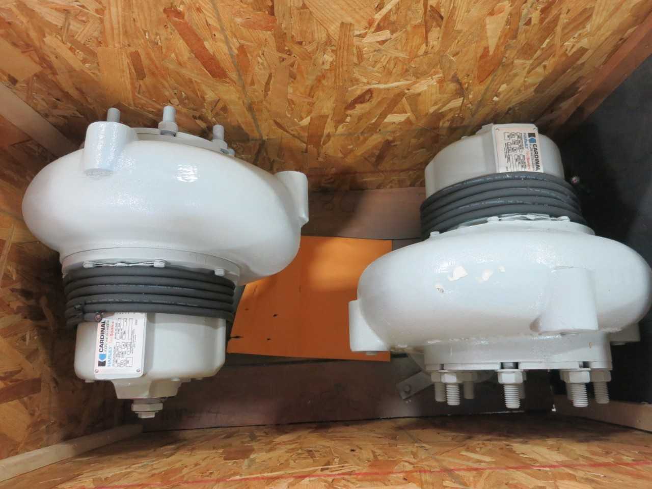 LOT OF 2 CARDINAL HARLEY TECSONICS 31343 HBC 6X6 CENTRIFUGAL PUMP - CENTRIFUGAL PUMP
