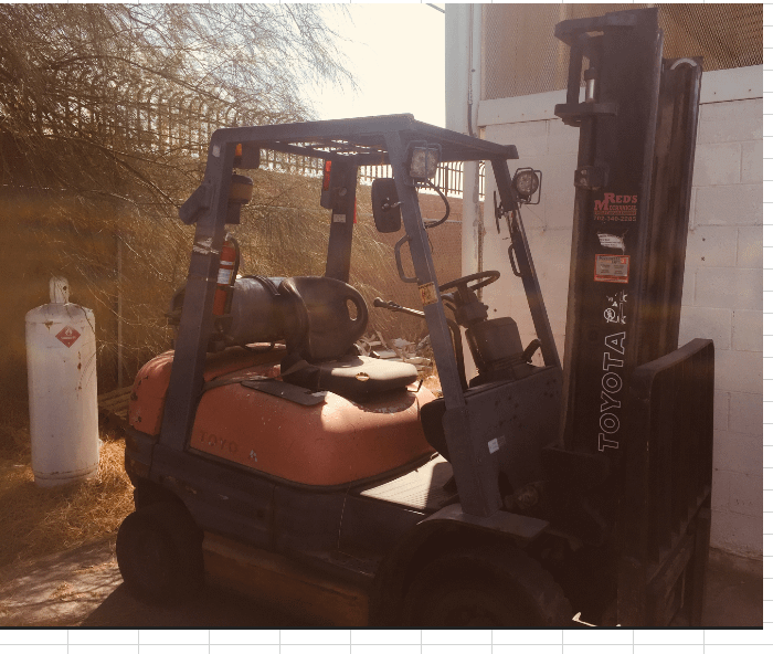 1997 Toyota 42-6FGC025 Forklift - FORKLIFTS