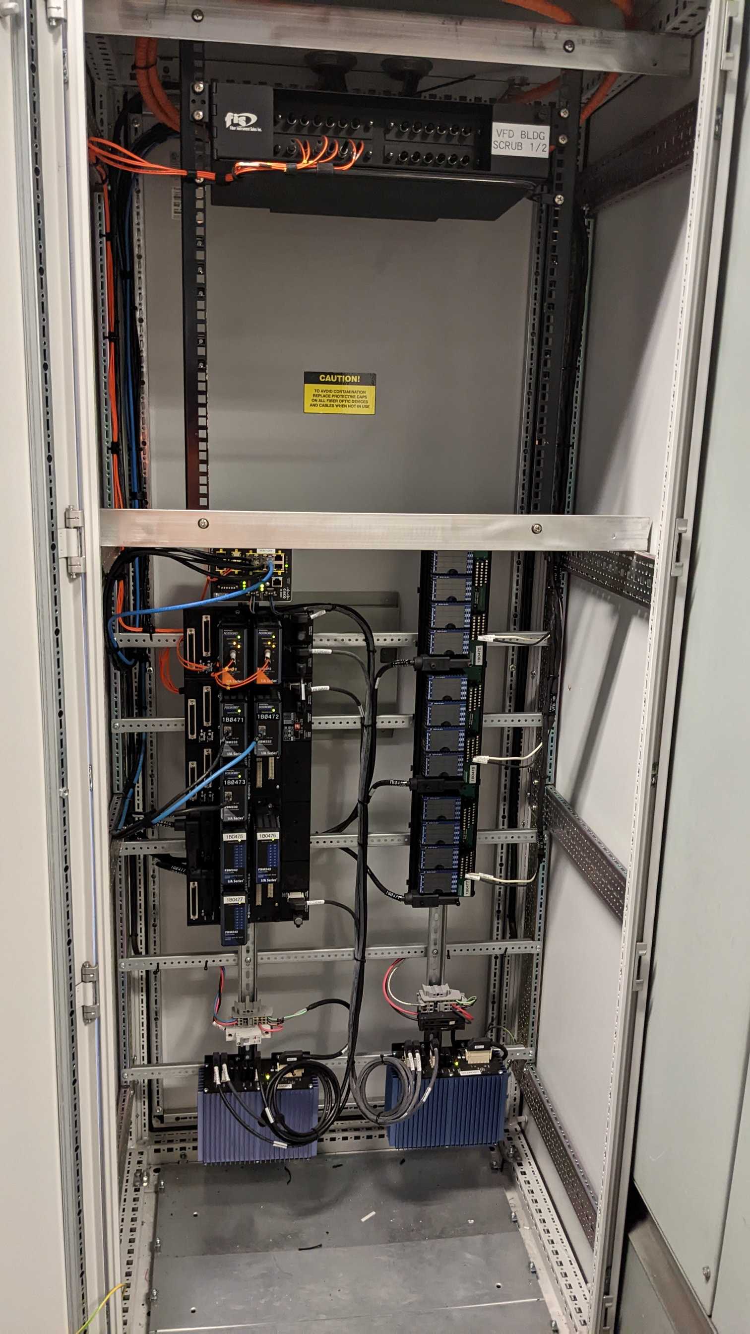 FOXBORO I/O CABINET - TOOL STORAGE