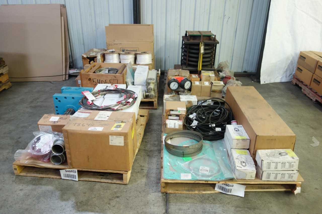 4 PALLETS OF ASSORTED MRO - INDUSTRIAL PARTS