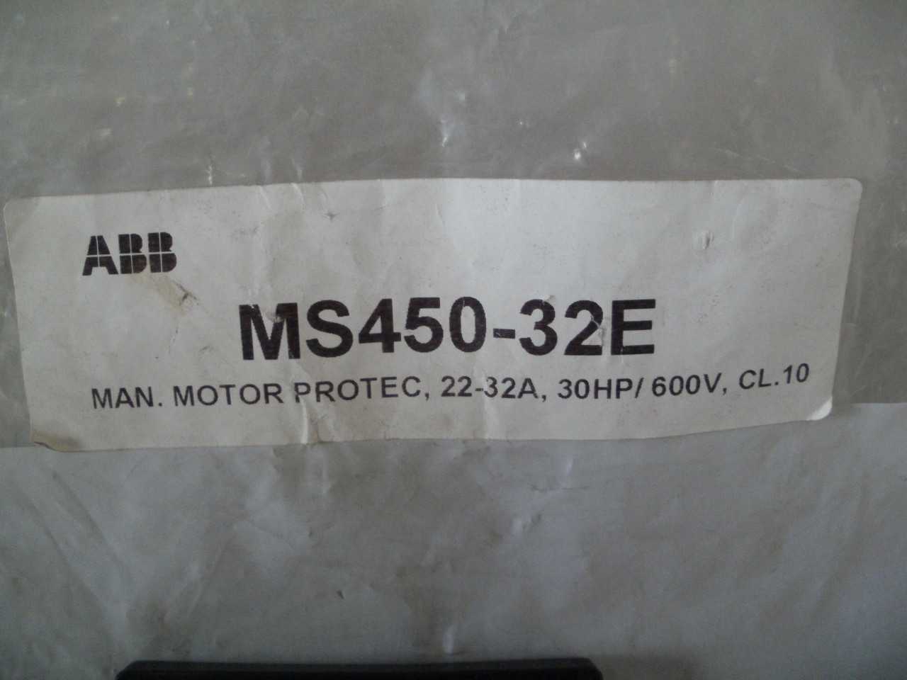 ABB - MS450-32E - MISCELLANEOUS
